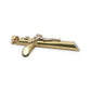 NZGD | 18ct Y/W Gold Two‑Tone Crucifix of Strength 34.6mm