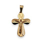 NZGD | 18ct Gold Eternal Light Crucifix Pendant 27.7mm