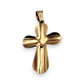 NZGD | 18ct Gold Eternal Light Crucifix Pendant 27.7mm