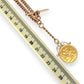 NZGD | 22ct 1904 Full Sovereign with 9ct Curb Chain with T Bar