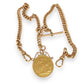 NZGD | 22ct 1904 Full Sovereign with 9ct Curb Chain with T Bar