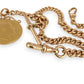 NZGD | 22ct 1904 Full Sovereign with 9ct Curb Chain with T Bar