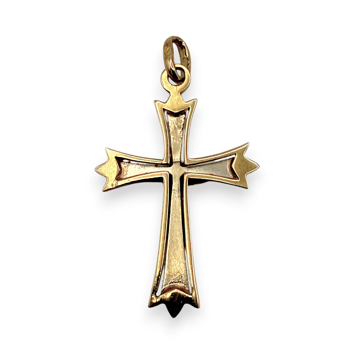 NZGD | 18ct Gold Divine Crucifix Pendant 31.9mm