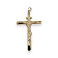 NZGD | 18ct Gold Golden Mercy Crucifix Pendant 53.5mm