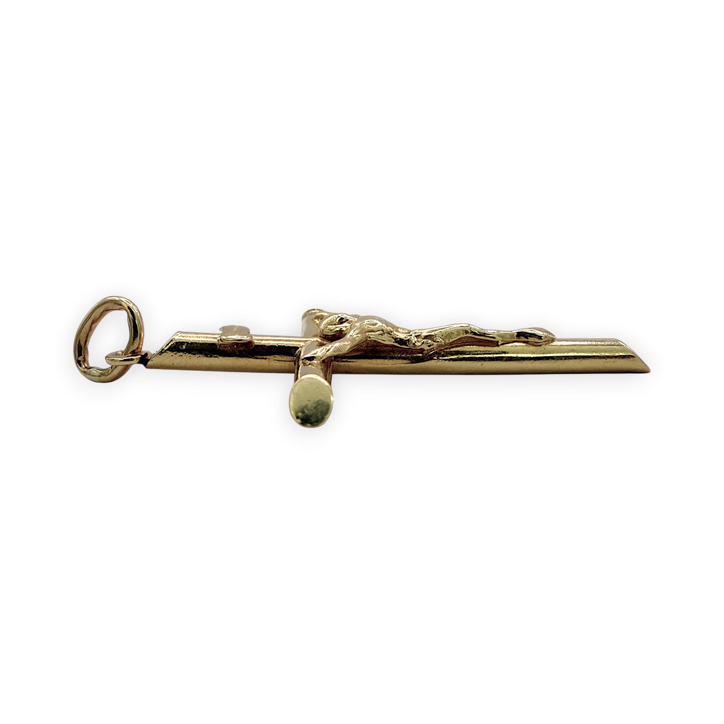 NZGD | 18ct Gold UNOAERRE Cross of Eternal Strength Pendant 44.5mm
