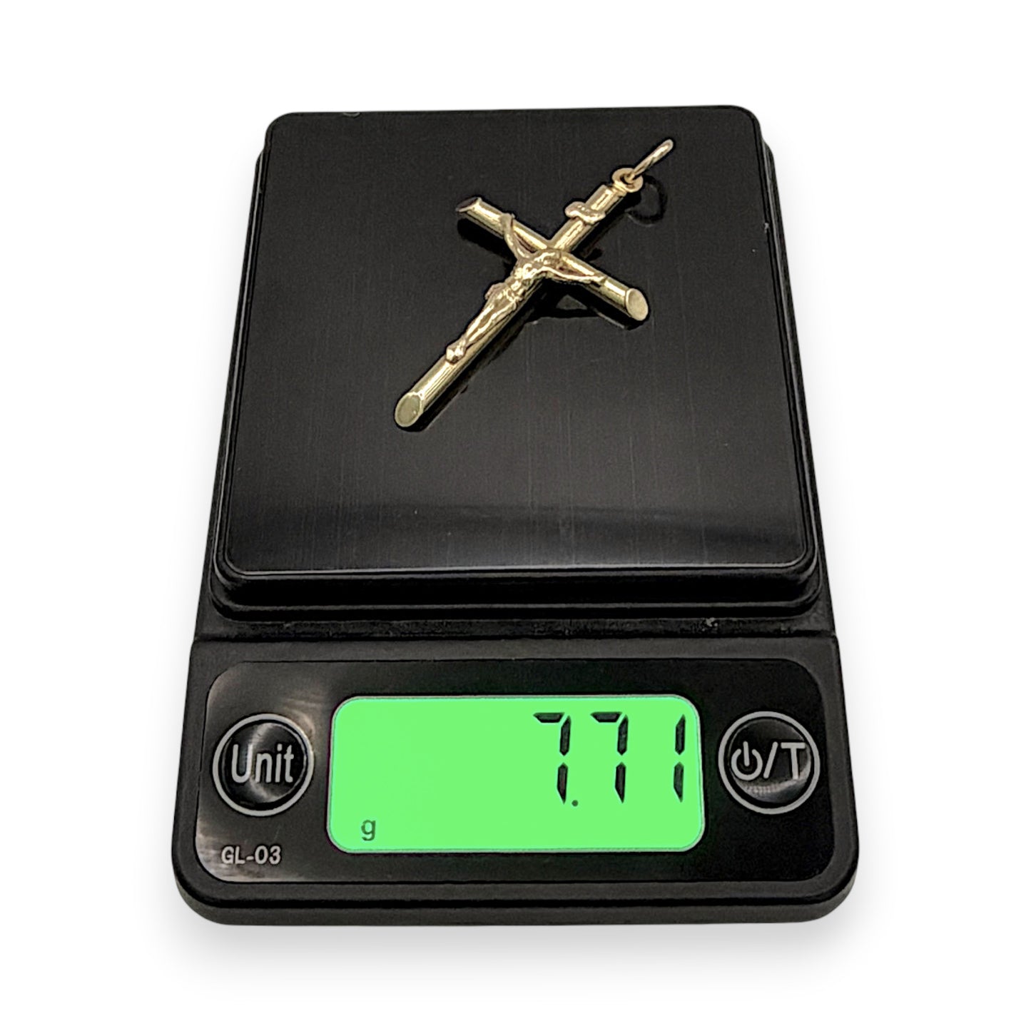 NZGD | 18ct Gold UNOAERRE Cross of Eternal Strength Pendant 44.5mm