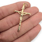 NZGD | 18ct Gold UNOAERRE Cross of Eternal Strength Pendant 44.5mm