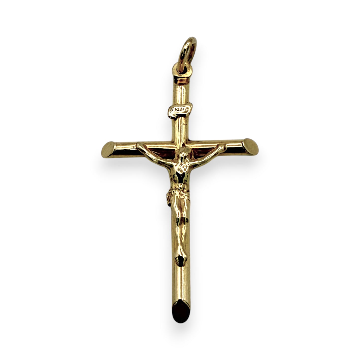 NZGD | 18ct Gold UNOAERRE Cross of Eternal Strength Pendant 44.5mm