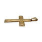 NZGD | 18ct Gold Radiant Faith Cross Pendant 3.81mm