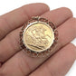 NZGD | 22ct Gold 1911 King George Full Sovereign Pendant in 9ct Gold