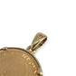 NZGD | 22ct Gold 1908 Edward VII half Sovereign in 9ct Pendant