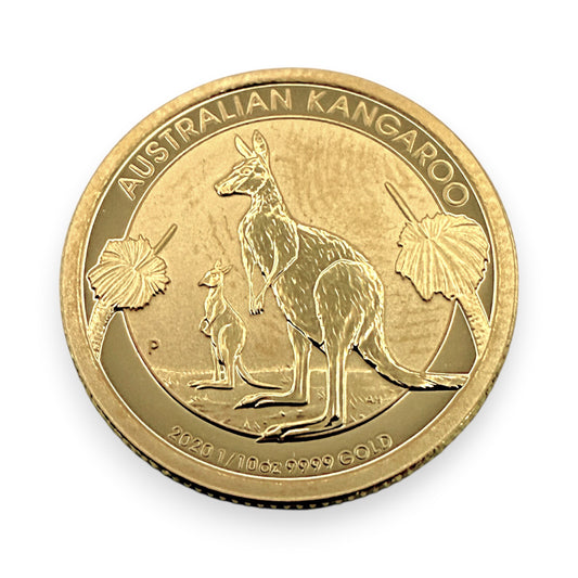 NZGD | 24ct Gold 2020 ELIZABETH II AUSTRALIA 1/10 oz - Kangaroo