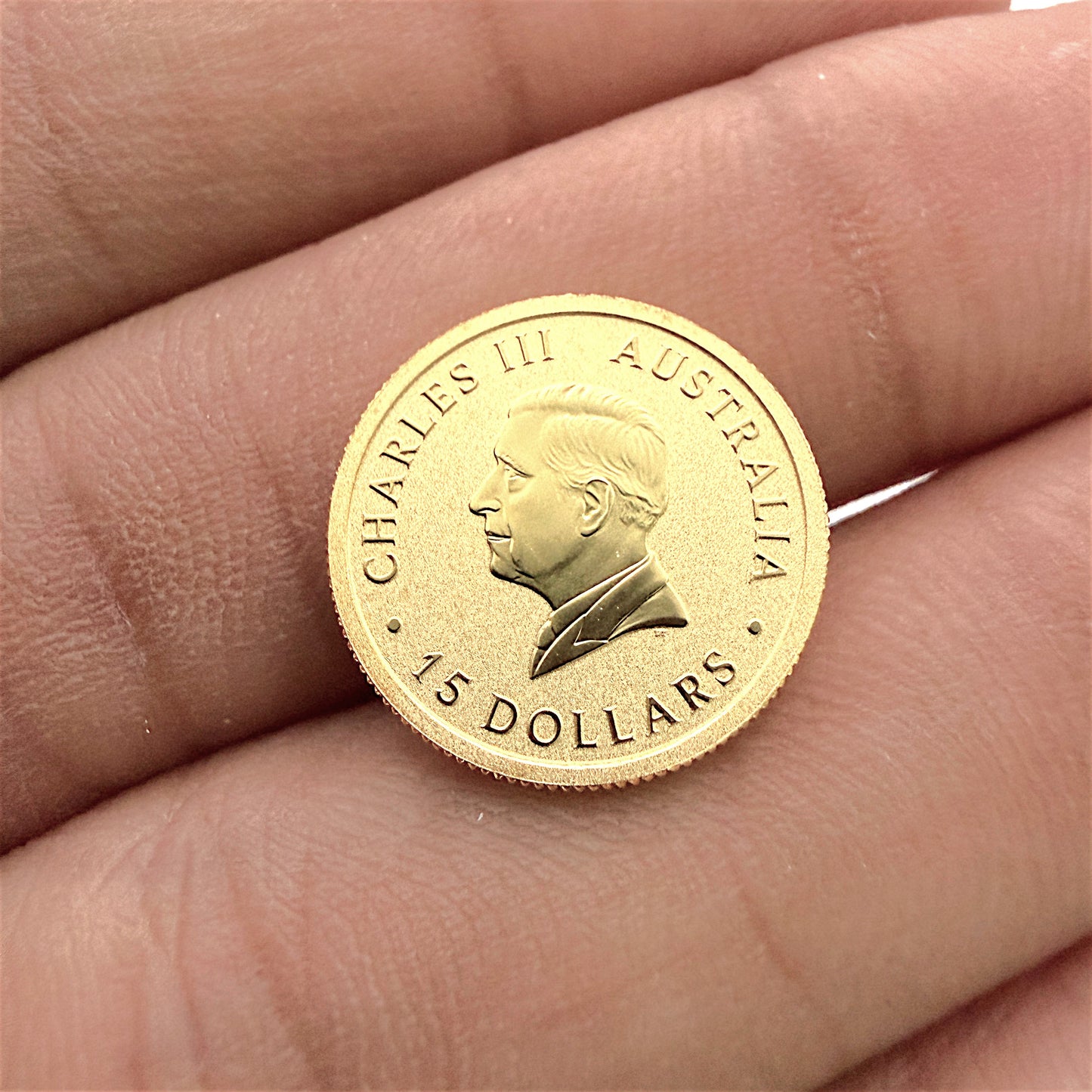 NZGD | 24ct Gold 2026 CHARLES III AUSTRALIA 1/10oz - Kangaroo
