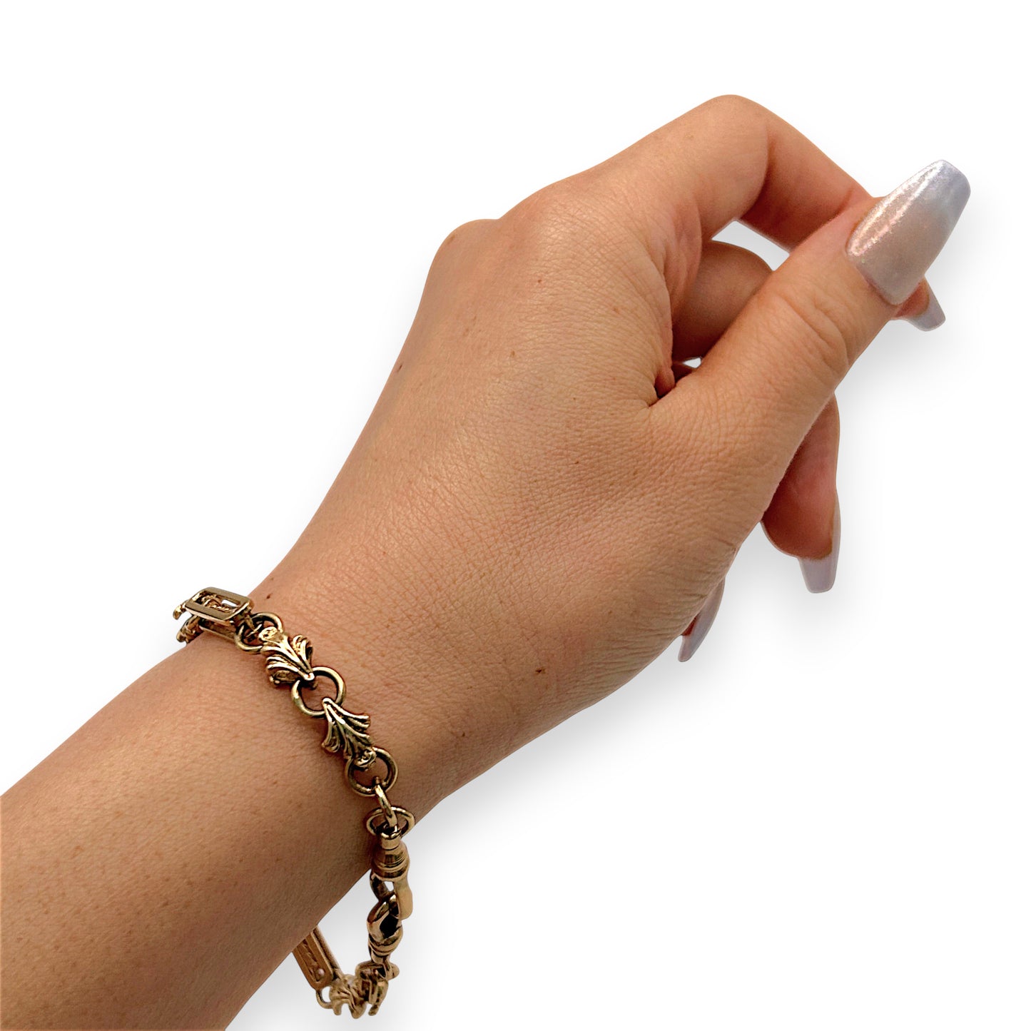 NZGD | 9ct Gold Golden Era Vintage T‑Bar Chain & Bracelet