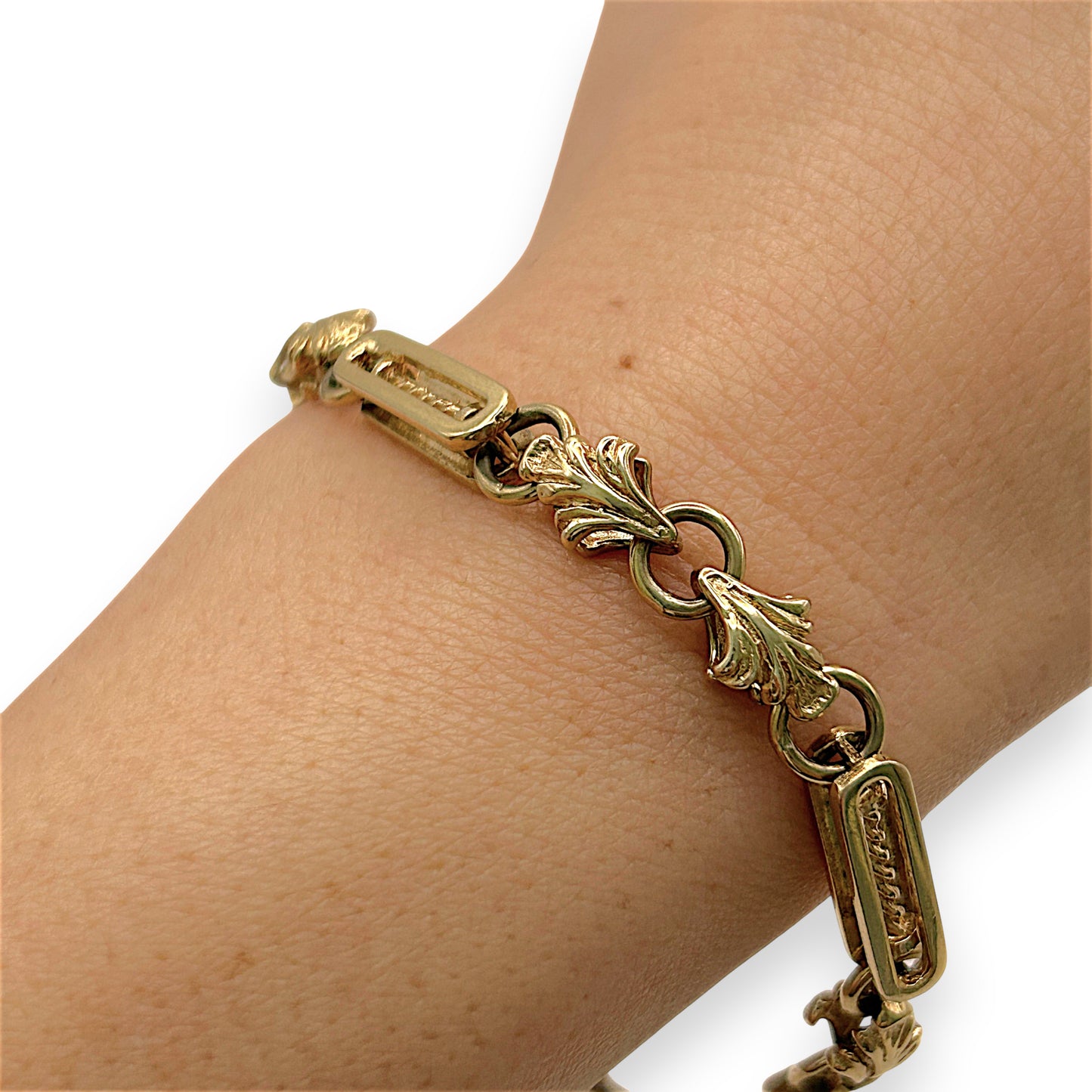 NZGD | 9ct Gold Golden Era Vintage T‑Bar Chain & Bracelet