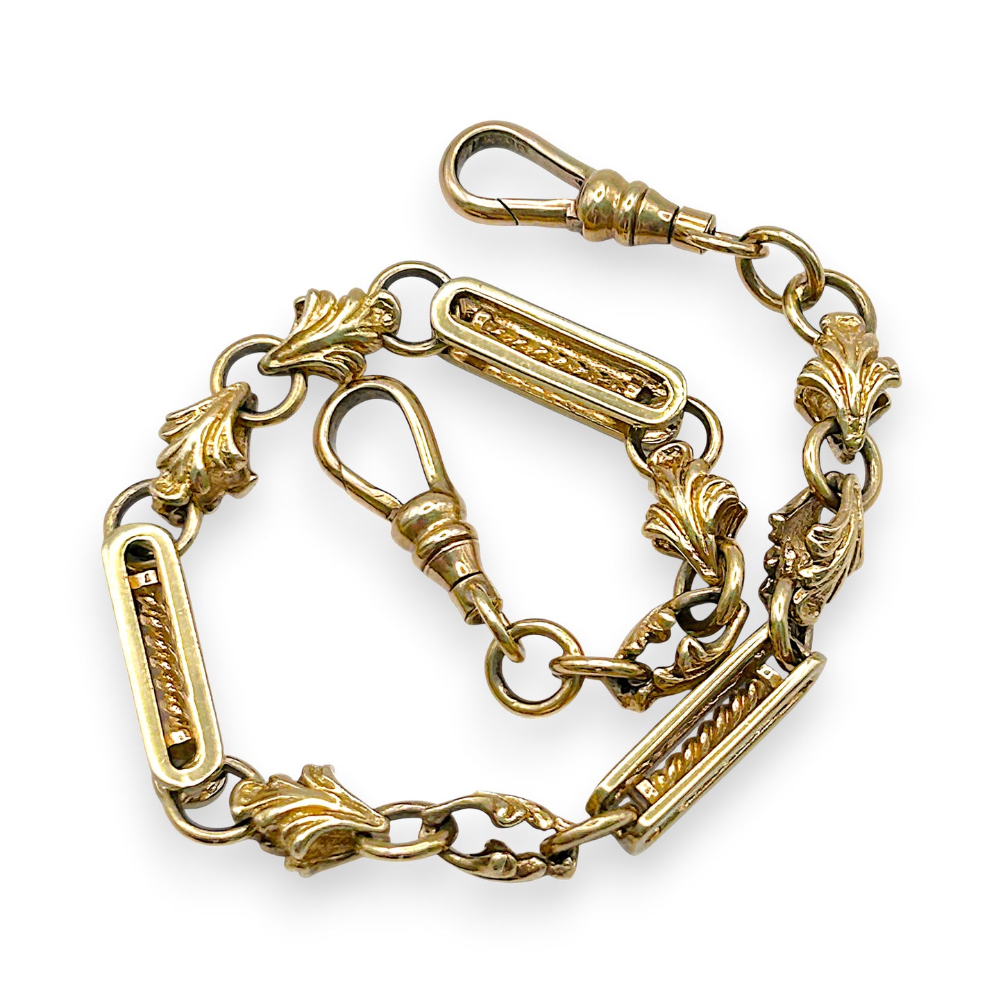 NZGD | 9ct Gold Golden Era Vintage T‑Bar Chain & Bracelet