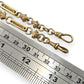 NZGD | 9ct Gold Golden Era Vintage T‑Bar Chain & Bracelet