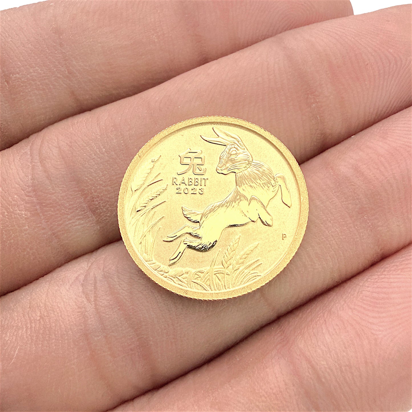 NZGD | 24ct Gold Coin 2023  ELIZABETH II AUSTRALIA 1/4oz - Rabbit