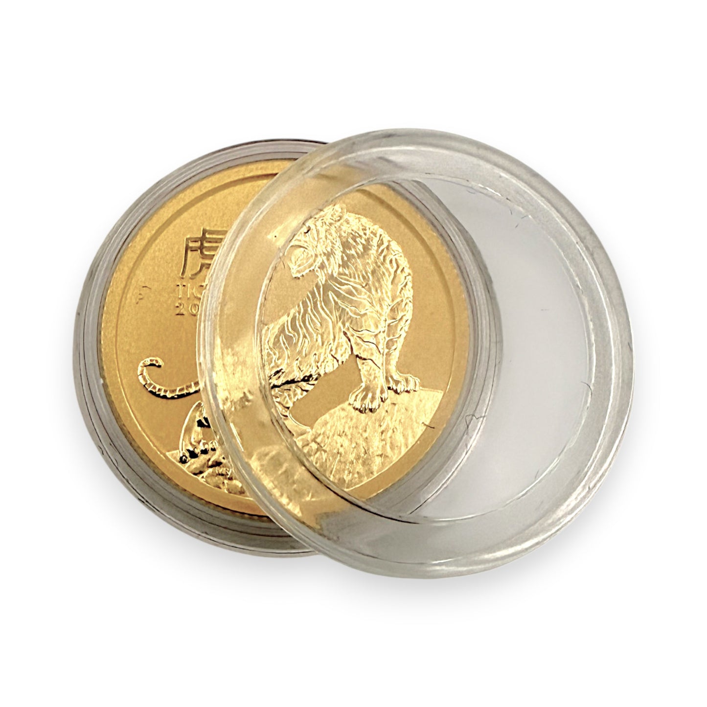 NZGD | 24ct Gold 2022 ELIZABETH II AUSTRALIA 1/4oz - Tiger