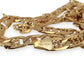 NZGD | 9ct Gold UNOAERRE Clover‑Link Signature Chain 84cm