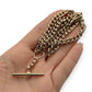 NZGD | 9ct Gold Vintage Heirloom T‑Bar Necklace Valuation $12,250