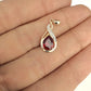 NZGD | 9ct Gold Crimson Tear Luxe Pendant