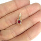 NZGD | 9ct Gold Crimson Kiss Pendant with Natural Ruby
