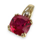 NZGD | 9ct Gold Crimson Kiss Pendant with Natural Ruby