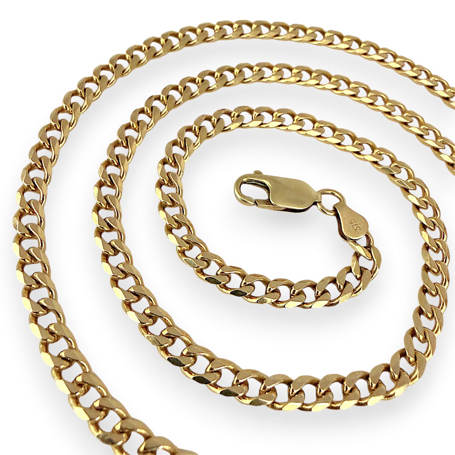 MZGD | 9ct Gold Aotearoa Curb Chain 61cm