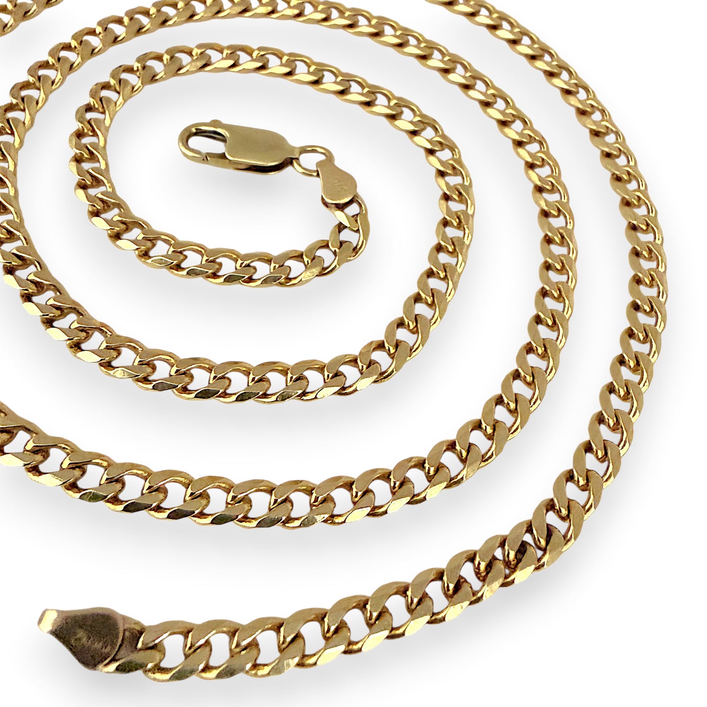 MZGD | 9ct Gold Aotearoa Curb Chain 61cm