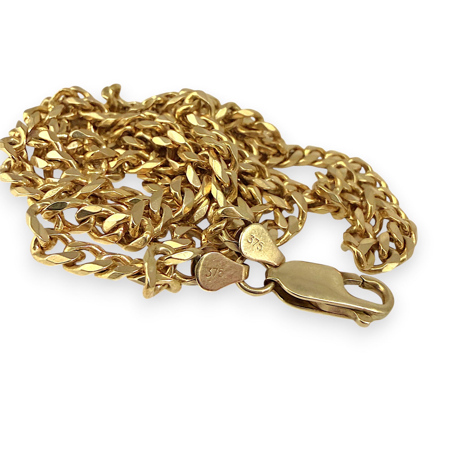 MZGD | 9ct Gold Aotearoa Curb Chain 61cm