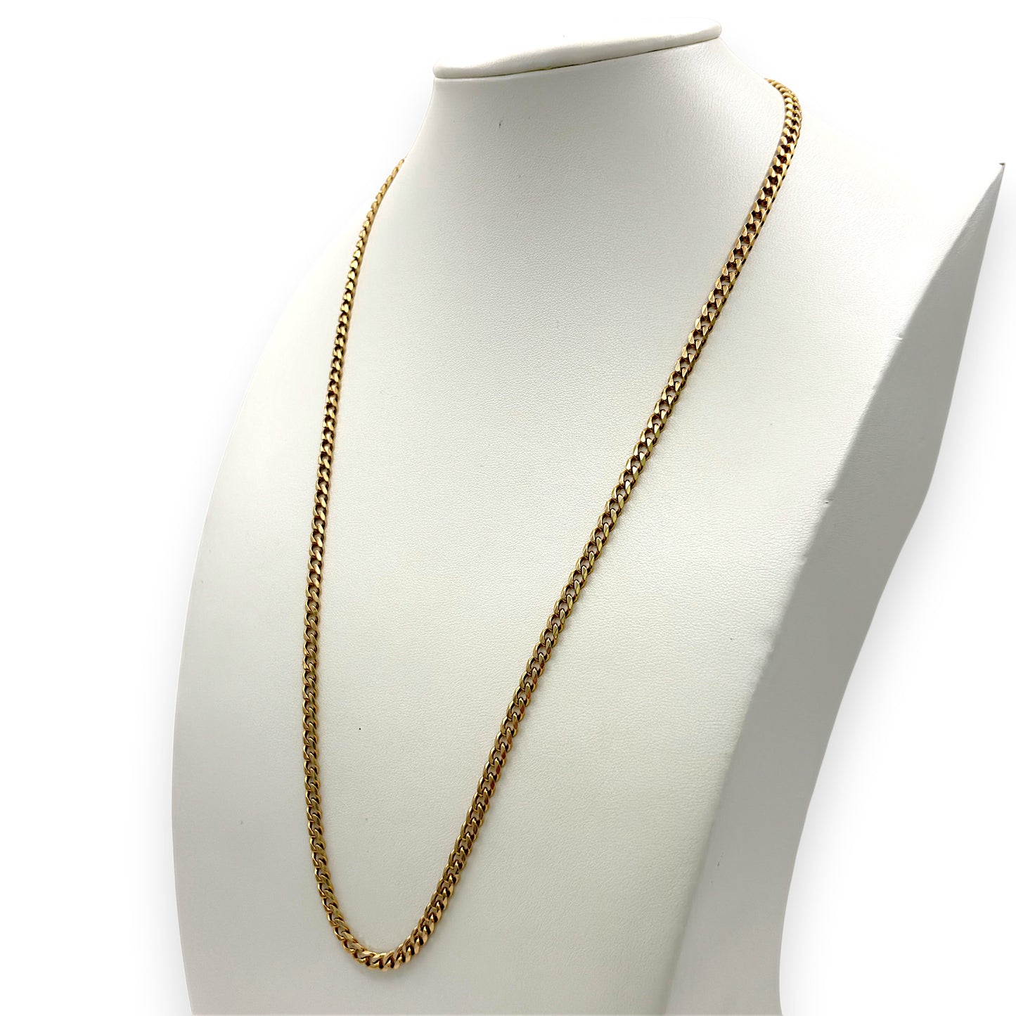 MZGD | 9ct Gold Aotearoa Curb Chain 61cm
