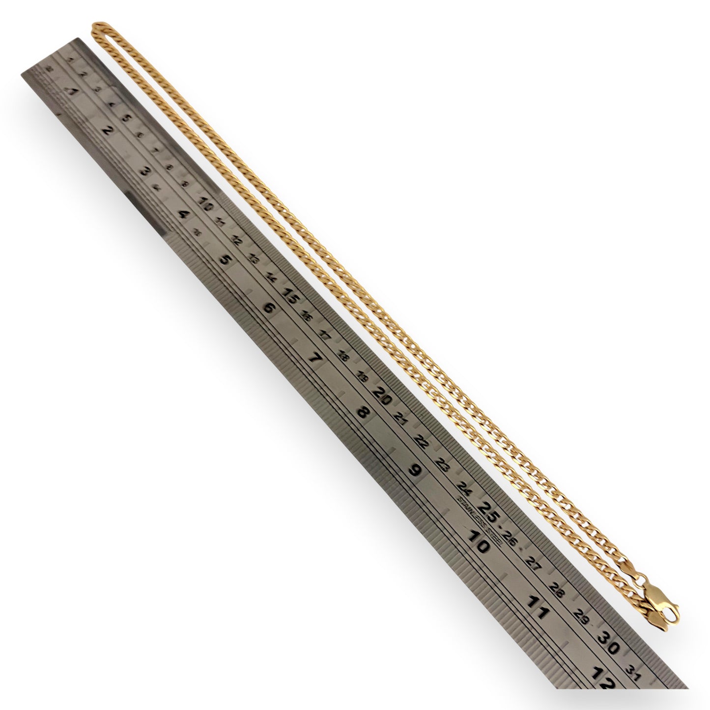MZGD | 9ct Gold Aotearoa Curb Chain 61cm