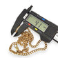 MZGD | 9ct Gold Aotearoa Curb Chain 61cm