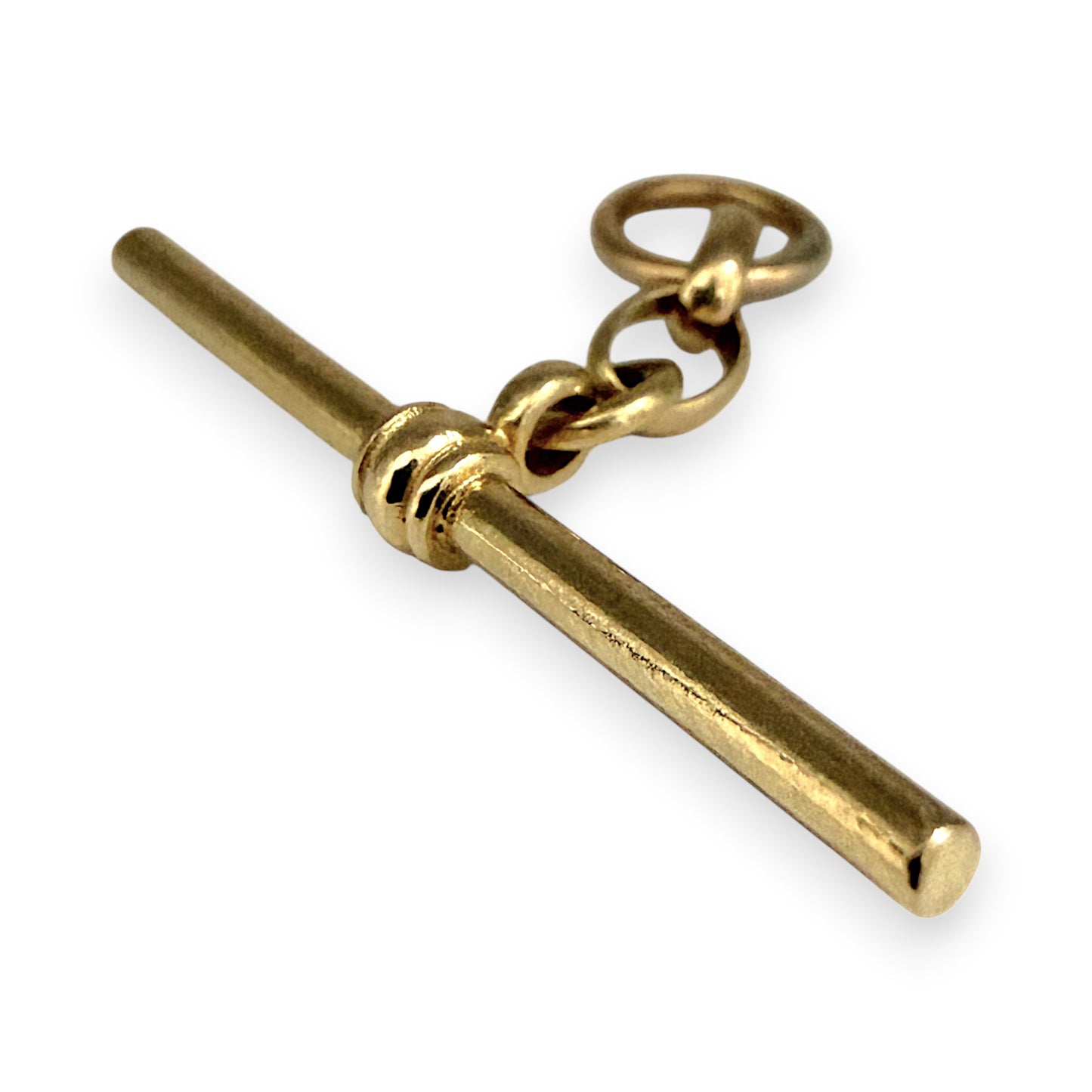 NZGD | 10ct Gold MICHAEL HILL Signature T‑Bar Pendant