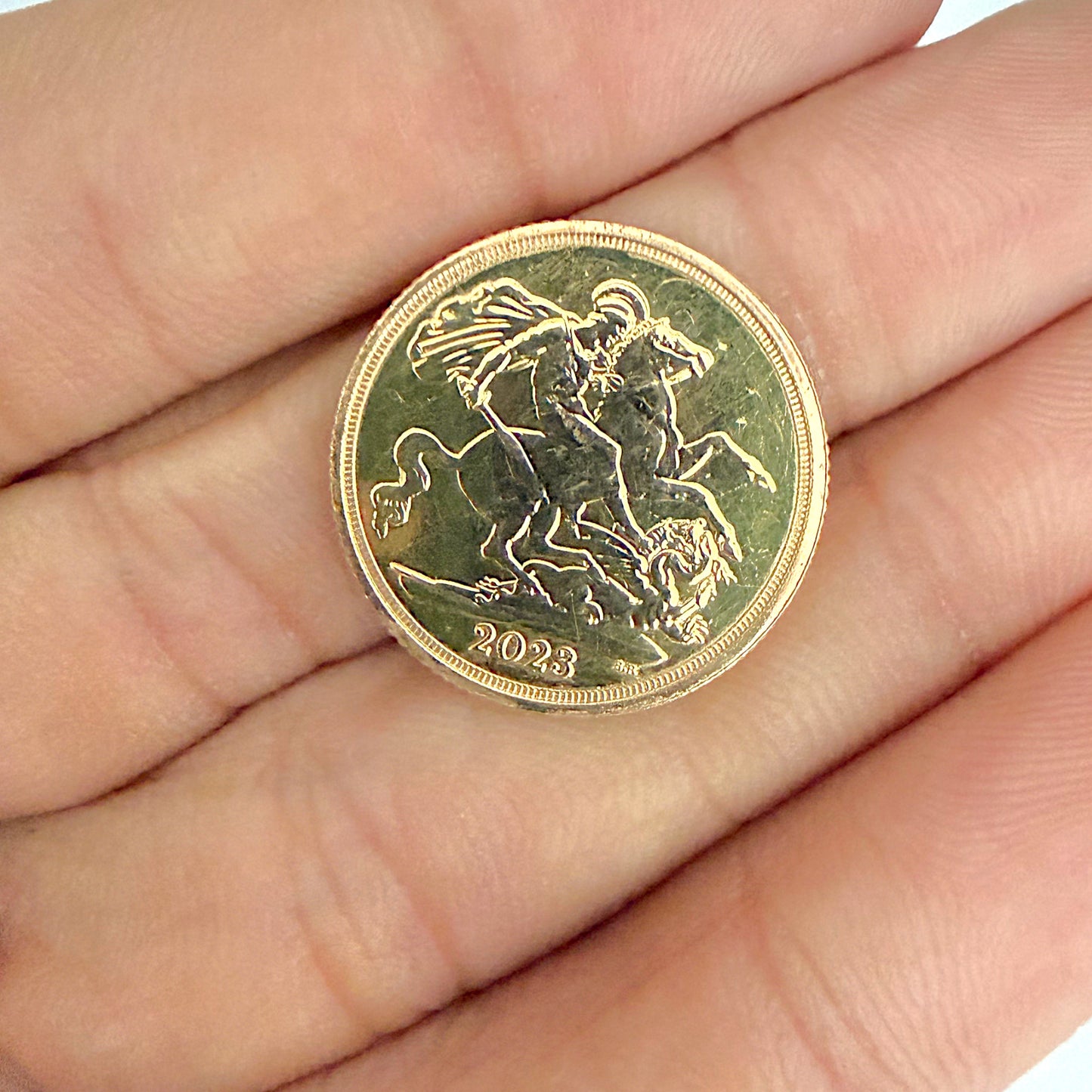 NZGD | 22ct Gold 2023 Charles III Full Sovereign Coin