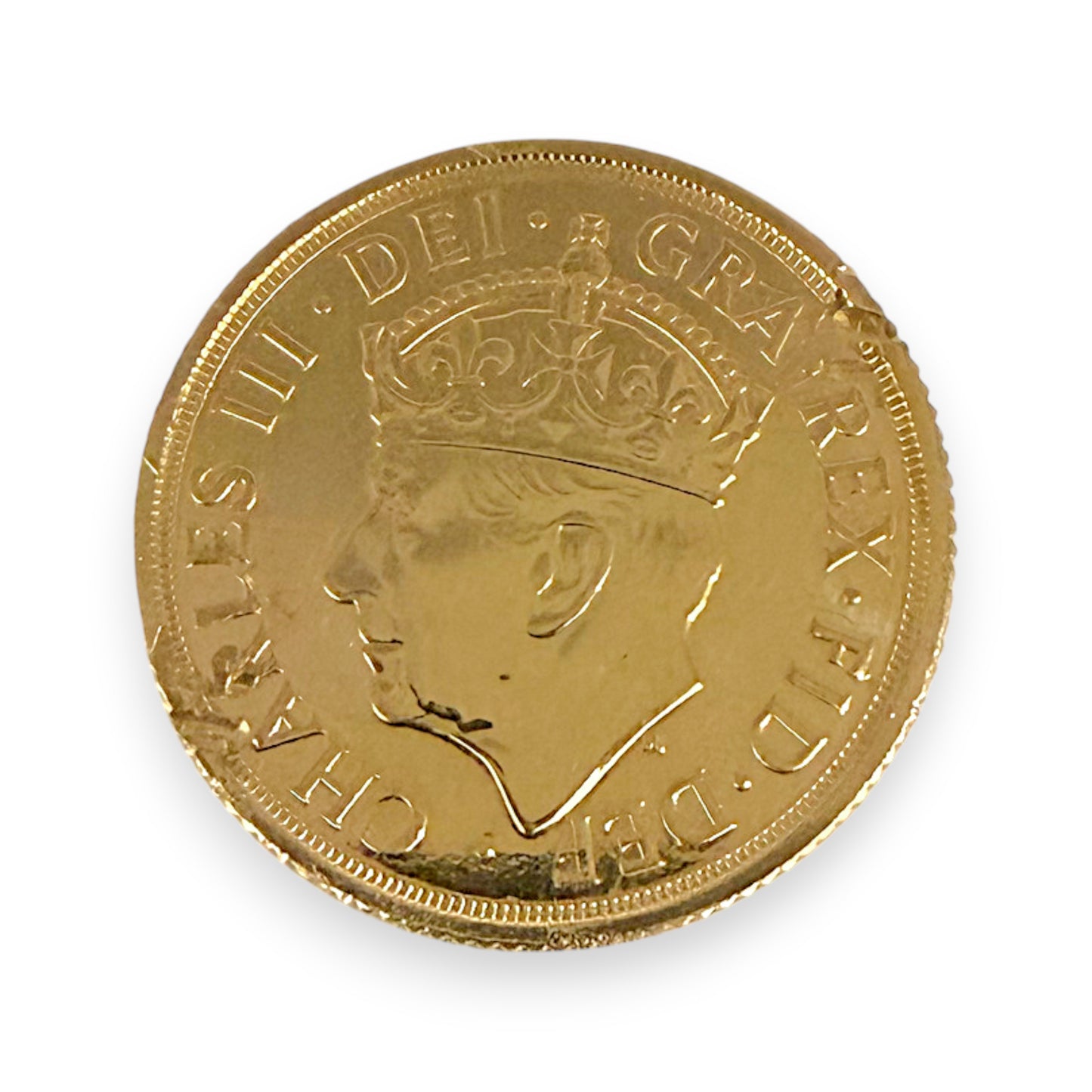 NZGD | 22ct Gold 2023 Charles III Full Sovereign Coin