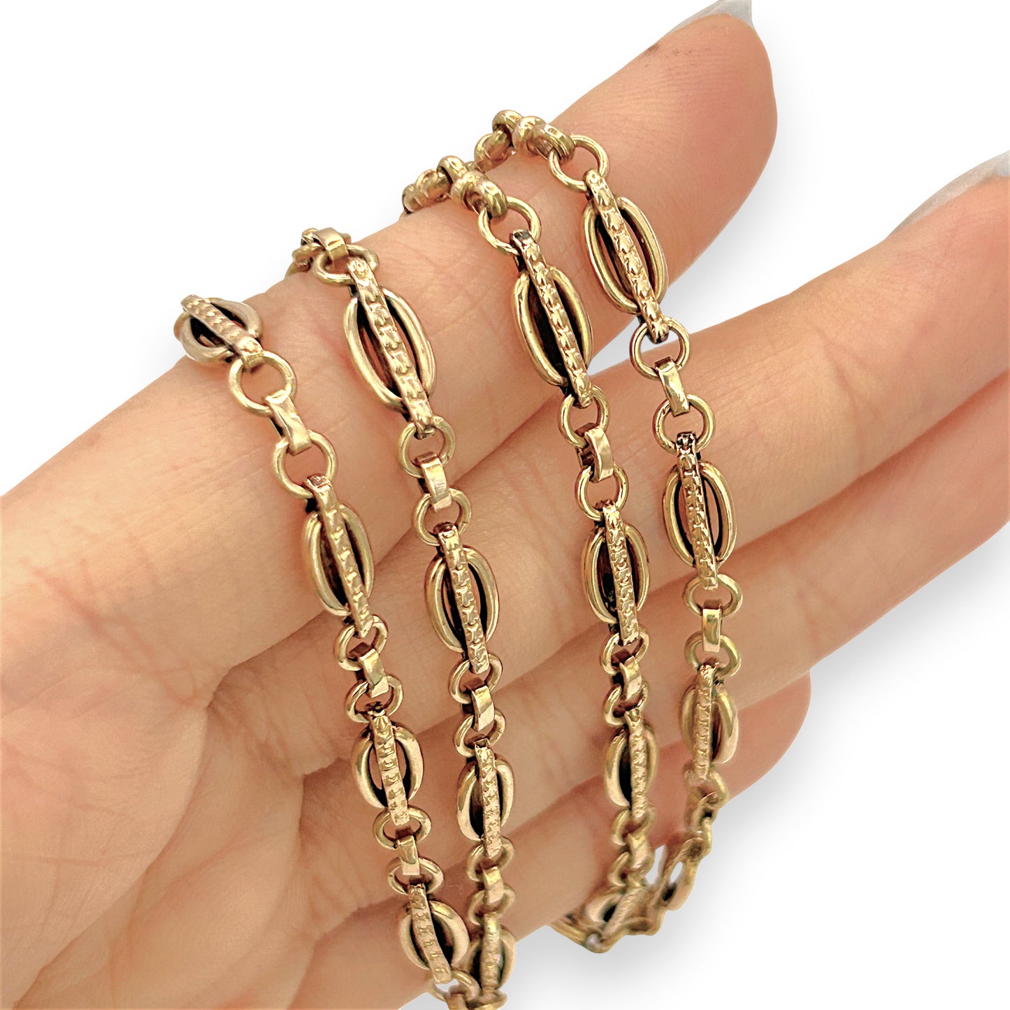 NZGD | 14ct Gold Vintage Solstice Chain Valuation $13,450