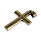 NZGD | 9ct Y/W Gold Silent Strength Cross Pendant