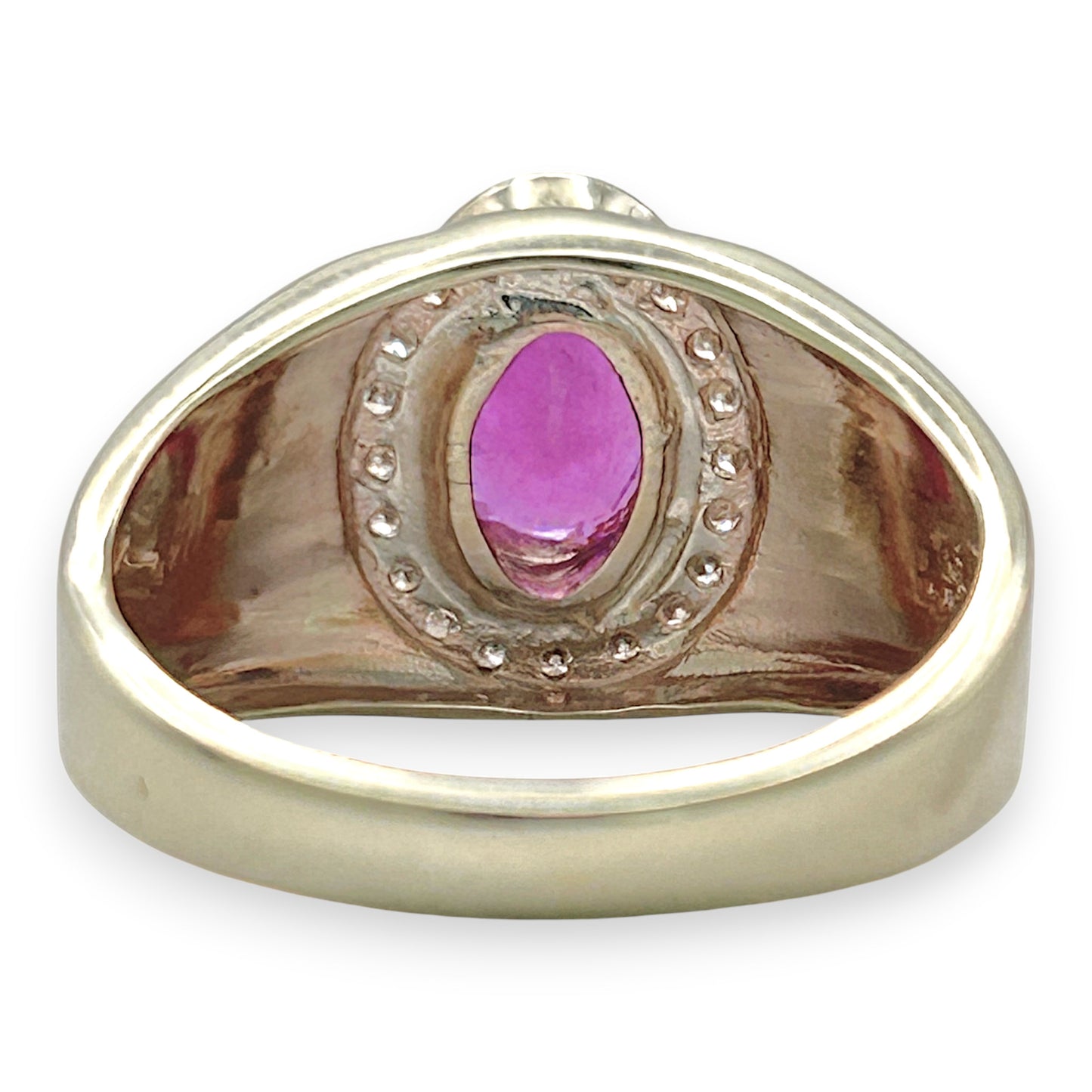 NZGD | 9ct Gold Scarlet Aura Heritage Ring Valuation $2,400