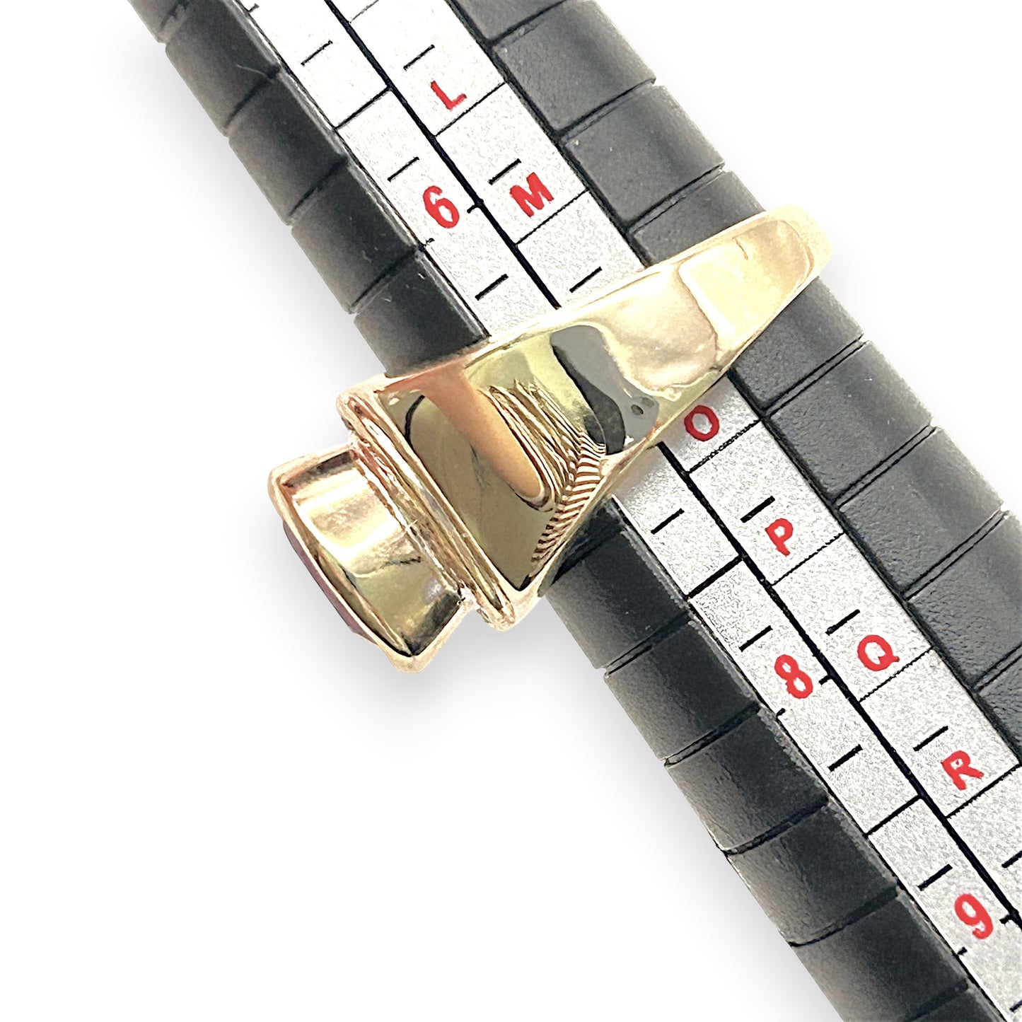 NZGD | 9ct Gold Scarlet Aura Heritage Ring Valuation $2,400