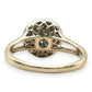 NZGD | 9ct Gold 0.5ct. Halo Classic Cluster Ring Valuation $2,250