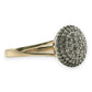 NZGD | 9ct Gold 0.5ct. Halo Classic Cluster Ring Valuation $2,250