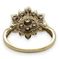 NZGD | 9ct Gold Diamond Bloom Classic Ring Valuation $2,000
