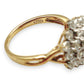 NZGD | 9ct Gold Diamond Bloom Classic Ring Valuation $2,000