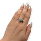 NZGD | 9ct Gold Diamond Bloom Classic Ring Valuation $2,000