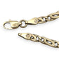 NZGD| 9ct Gold Golden Echo Double‑Link Chain 48cm