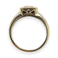 NZGD | 9ct Gold Regal Square Mixed‑Cut Diamond Ring Valuation $2,250
