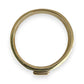NZGD | 9ct Gold Diamond Crest Band Ring Size P