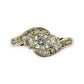 NZGD | 9ct Gold Golden Curve Trilogy Ring Valuation $2,800